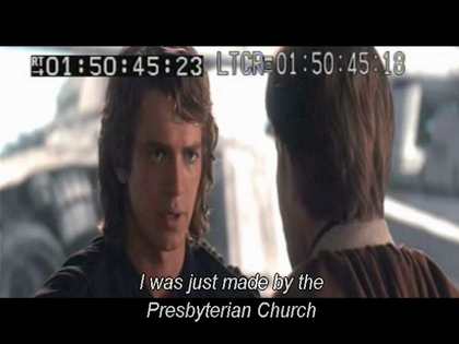 Anakin was made...