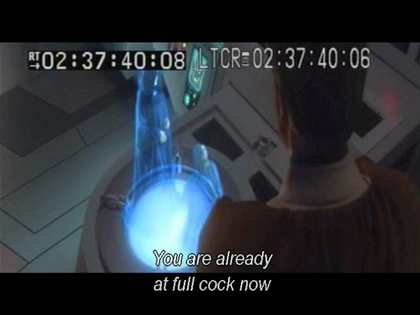 You are at full cock..