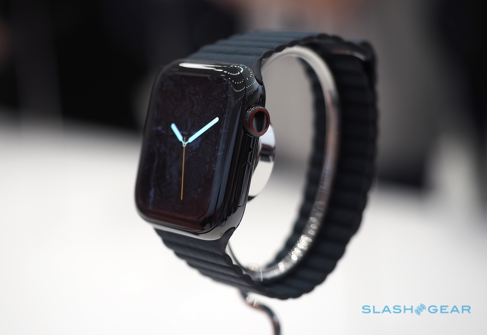 The Space Black Stainless Steel Apple Watch